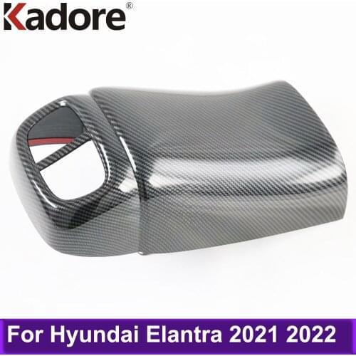 Interior Accessories For Hyundai elantra 2021 2022 Rear Air Conditonnal Vent Cover Trim AC Outlet Panel Decoration Car Styling