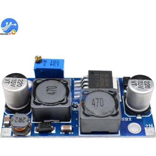 DC-DC Auto Boost Buck adjustable Step Down Converter XL6009 Module Solar Voltage High Switching Frequency