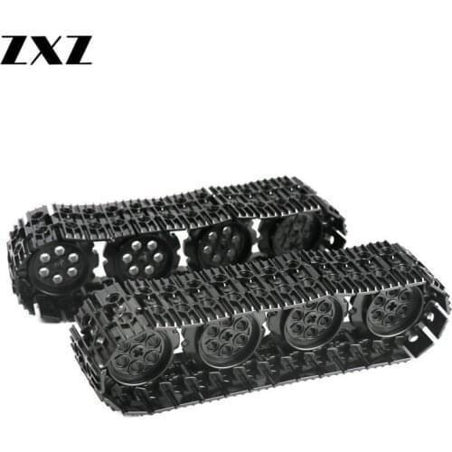 Technic Caterpillar Tracks MOC Building Blocks Excavator Tank Wheel Accessory Bricks Toy DIY Technic Parts 57519 88323