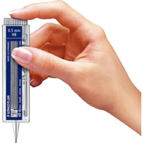 Germany Original STAEDTLER 255 mechanical pencil leads 2B or HB 40 leads/tube automatic pencil refills