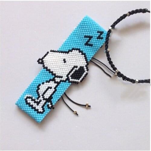 Pretty Bead Mexican Women Pulseras Mujer miyuki Bracelets Mickey Hand Handmade Woven Jewelry