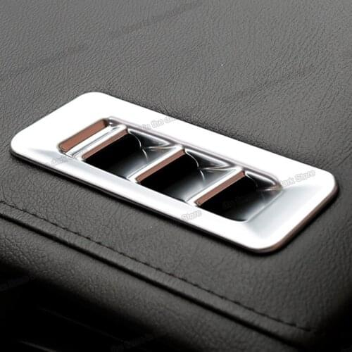 Car Front Dashboard Air Vent Outlet Cover Chrome Decoration for Cadillac Xt5 2016 2017 2018 2019 2020 2021 Accessories Auto