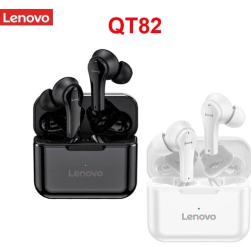 Lenovo QT82 TWS Wireless Bluetooth Earphone V5.0 Touch Control EarBuds Stereo HD Talking IPX5 Waterproof Sport Headset In Ear