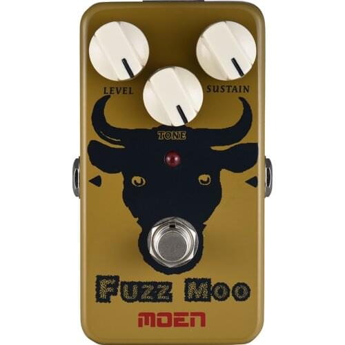 MOEN AM-FM Fuzz Moo Electric Guitar Effects Pedal True Bypass