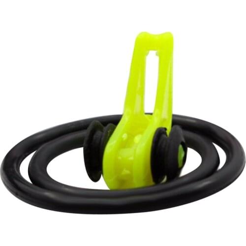 2021 New Fishing Rod Hanging Bait Device Convenient Hook Device Rod Fishing Gear Supplies Rubber Ring Bait Hanger