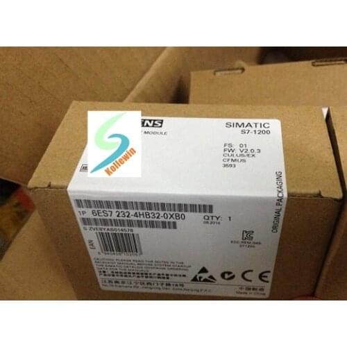 Original SIMATIC S7-1200 6ES7232-4HB32-0XB0 ANALOG OUTPUT 6ES72324HB320XB0 PLC Module 6ES7 232-4HB32-0XB0