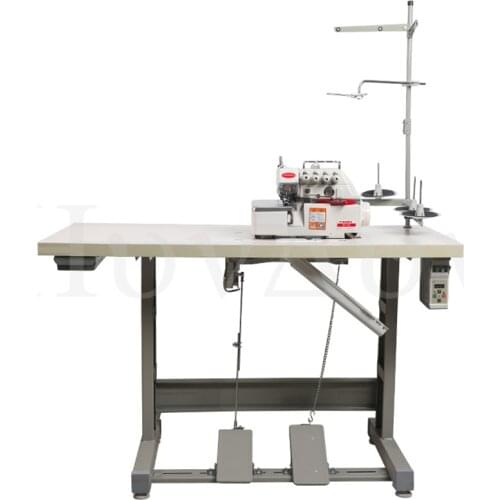 Industrial four-thread overlock sewing machine, three/five-thread overlock machine, overlock machine, electric sewing machine