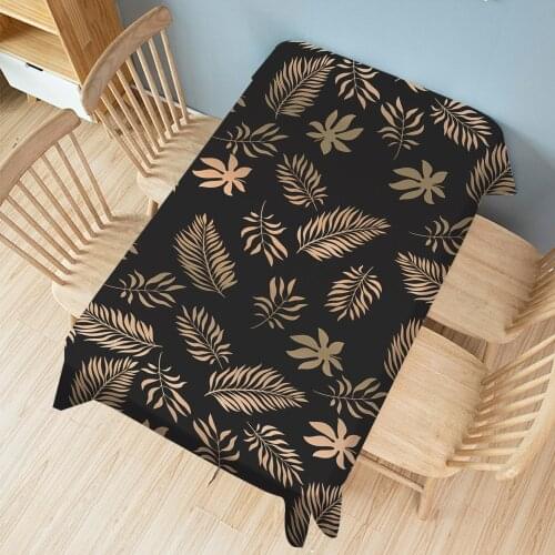 Anti-scalding Anti-oil Rectangular Tablecloth Party dining Table cover Mat Clothes Home Decor ZB-0007