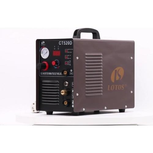 Lotos welder CT520D plasma cutter mig tig argon stick gas welder tig 200d welder cutting and welding machine welding equipment