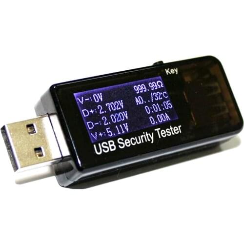 DC5V-30V USB Safety Tester LCD Monitor Mini USB Current Voltage Mobile Phone Charger Safety Power Tester Capacity Monitor