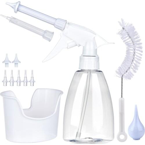 Earwax Remover Kit Ear Wax Washer Bottle System Earwax Remover Irrigation Cleaner and Spray Bottle Flush System for Adults/Kids
