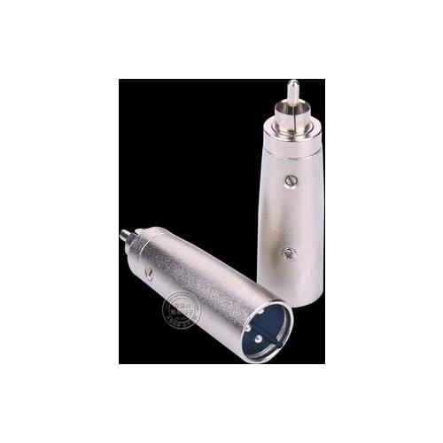 Cannon Male to Male RCA Audio adapter for Mixer Sound Microphone