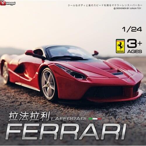 1:24 Ferrari Laferrari Alloy Sport Car Model Diecast Metal High Simulation Toy Car Model Collection Boys Toy For Childrens Gift