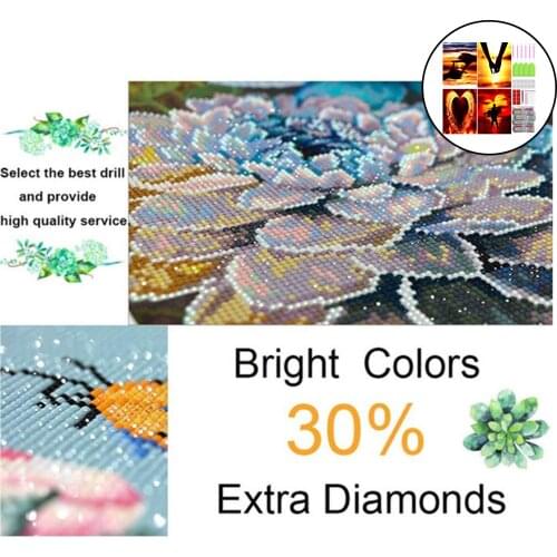 4pcs Love DIY 5D Diamond Painting Kits Crafts for Adults Kids Rhinestone Embroidery Cross Stitch Arts Number