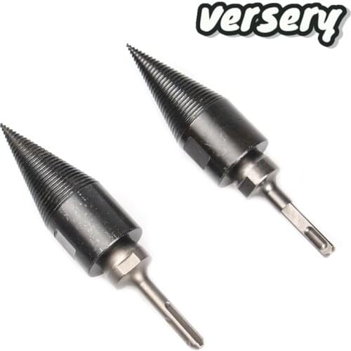 Free shipping 1PC Firewood Splitter Machine Drill Wood Cone Reamer Punch Driver Firewood Drill Bits Wood Cut woodworking Tools
