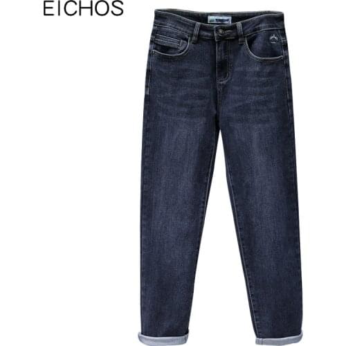 Мужские модные джинсы EICHOS China At AliExpress