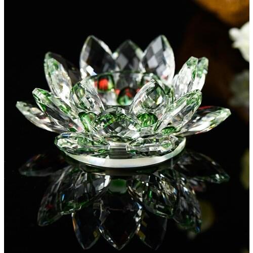 ISHOWTIENDA Decorative Crystal Candlesticks China