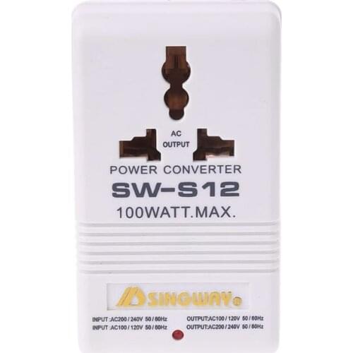 Professional 220/240V To 110/120V Power Voltage Electricity Adapter Converter