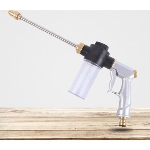 High Pressure Water Spray Car Washing Machine Garden Watering Hose Nozzle Sprinkler Foam Cleaning Sprayer