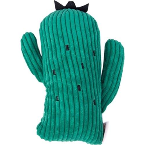Cute Cactus Dog Chew Toy Dog Toys Fuuny Dog Products Plush Bite Resistant Cotton Dog Accessories for Dogs