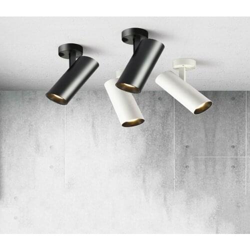 Surface Mounted LED Downlights Foldable 360° Rotatable COB LED Ceiling Spot lights 12W15W20W LED Lamps Background Wall Lighting