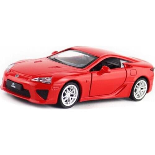 1:43 Lexus LFA Alloy Pull-back Vehicle Sport Model Car Diecast Metal Model Car Boy Toy Collection Friend Children Gift V221