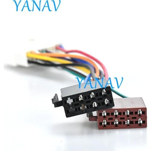 12-012 Wire Harness Adaptor ISO RADIO ADAPTER CABLE FOR-HONDA 1999+-ACURA 1999+-SUZUKI 2001+Car Stereo Radio ISO Standard Connec
