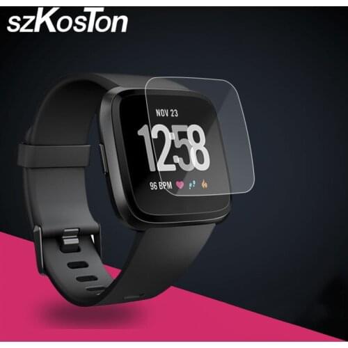 5pcs 9H Tempered Glass For Fitbit Versa Smart Screen Protector Cover Protective Film Case For Fitbit Versa glass Anti-Scratch