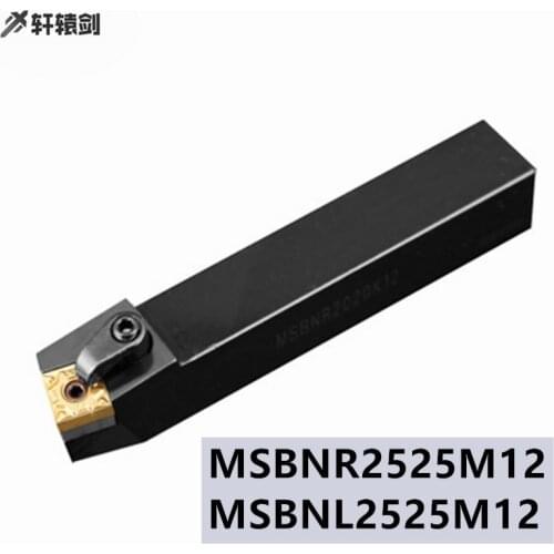 1PC MSBNR 2525M12 MSBNL2525M12 Car Tool Holder Carbide Insert SNMG