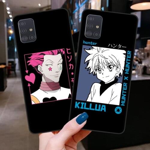 Hunter X Hunter Killua Zoldyck Anime Phone Cover for Samsung A10 A20 A30 A40 A50 A70 A51 A71 A21S A7 A6 A8 Plus 2018 Soft Cases