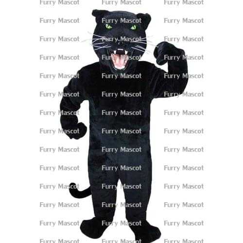 Black Panther (h2) Christmas Cosplay Unisex Cute Newly Mascot Costume Suit Cosplay Party Game Dress Outfit Adult Gift A