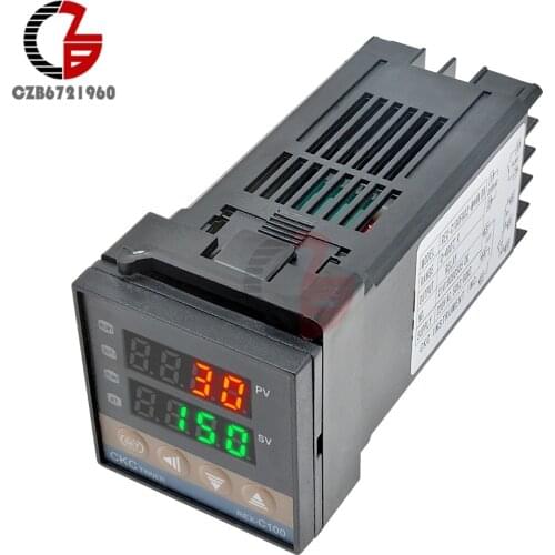 Digital PID Temperature Controller REX-C100 REX C100 Thermostat SSR Relay Output 220V for Incubator Egg Thermoregulator Switch
