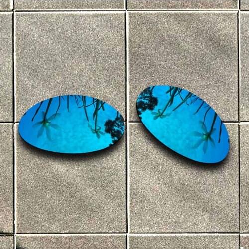 Ice Blue Polarized Sunglasses Replacement Lens for-Oakley Romeo 1 Frame 100% UV Protection Good Fitness