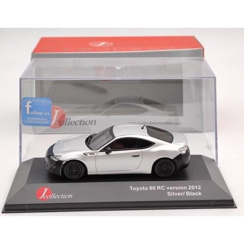 J Collection 1:43 For T~ota 86 RC Version 2012 JC280 Silver Diecast Models Edition Auto Toys Gift
