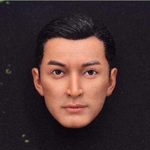 1/6 scale Hu Ge Head Sculpt Chinese Boy Hunting ground Hunting ground Head Carving model toy Collection