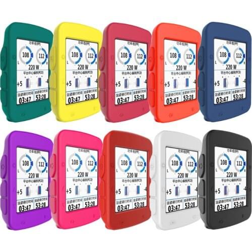 Soft Silicone Protective Case Shell Sleeve Shockproof Screen Cover Protector for Garmin Edge 520 GPS Bike Computer