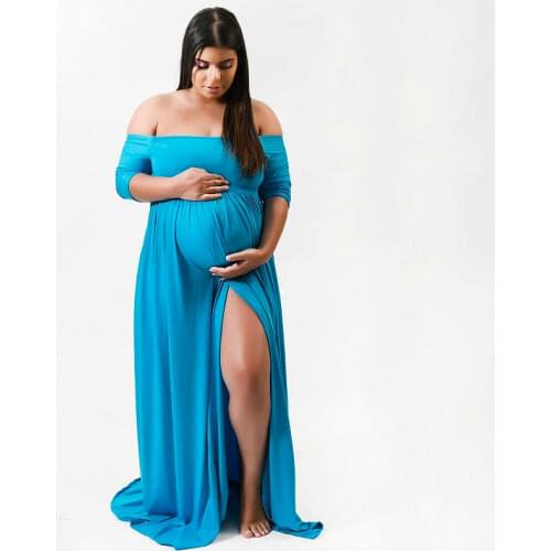 One opening Maternity Maxi Dresses