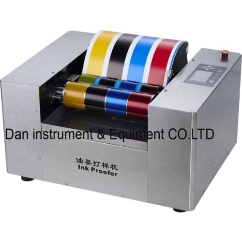 Printing ink proofer machine for paper and offset paper