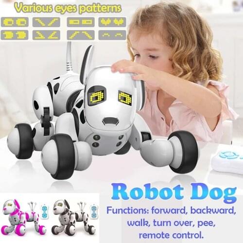 Smart Robot Dog 2.4G Wireless Remote Control Intelligent Talking Walk&Dance Robot Dog educational Toy Electronic Pet kids Gift