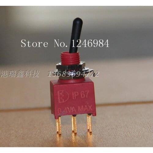 [SA]NE8011 six foot two tranches M6.2 waterproof toggle switch Q11 anti-static plastic handle Taiwan Deli Wei 1AD1--20pcs/lot