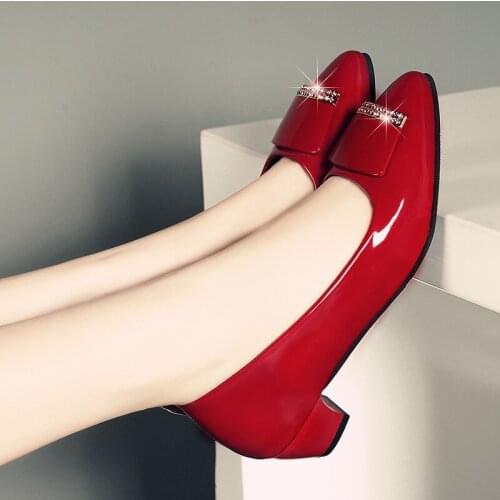 XJRHXJR Leather Pumps