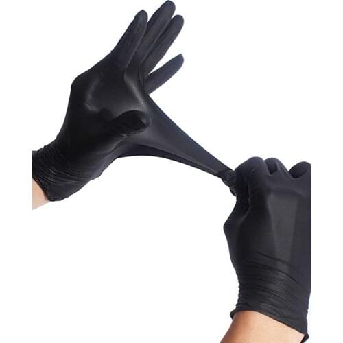 10PC Nitrile Disposable Gloves Waterproof Powder Free Latex Gloves For Household Kitchen Laboratory Cleaning Gloves Home