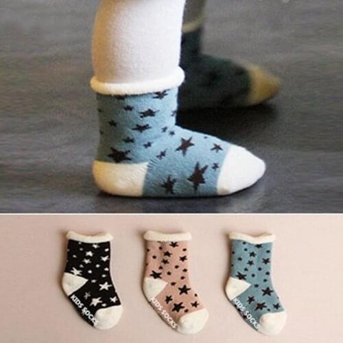 3 styles children terry socks starlet cotton baby socks baby boy girl socks infant kid socks baby newborn meias infantis