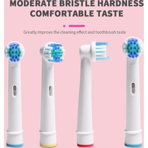 4x Replacement Brush Heads For Oral-B Electric Toothbrush Fit Advance Power/Pro Health/Triumph/3D Excel/Vitality Precision Clean