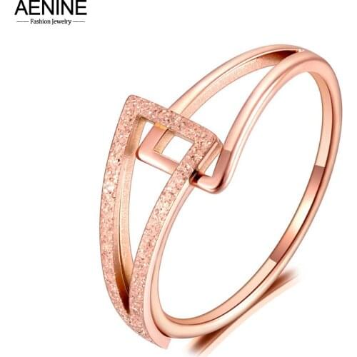 Women's Gold Rings AENINE China