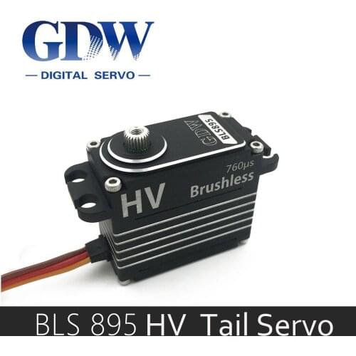 Free Shipping GDW BLS895 HV Brushless Standard Tail Servos for Helicopter
