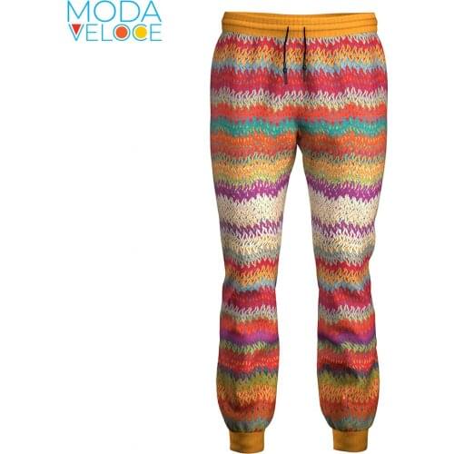 3d print Italian Classic Knitted Zig Zag Argyle Autumn Men Pants Hip Hop Harem Joggers Pants 2020 New Male Trousers Mens Joggers