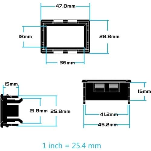 203F DC 0-33.000V (0-33V) Digital Voltmeter 5-digits bit High Precision Voltage Meter