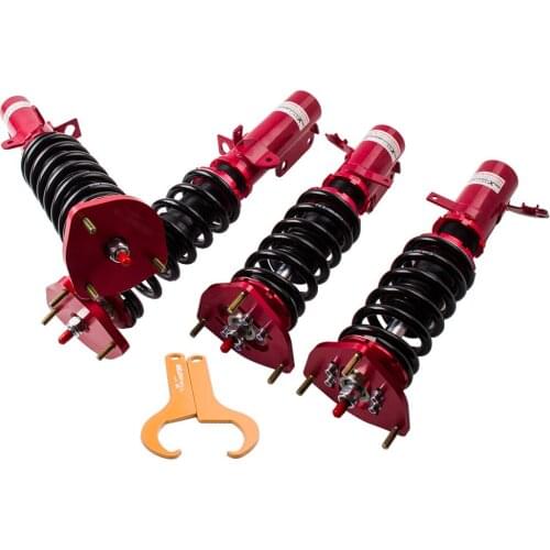 24 Adjustable Damper Coilover Struts Set For Toyota Corolla 88-99 E90 E100 E110 Shock Absorber