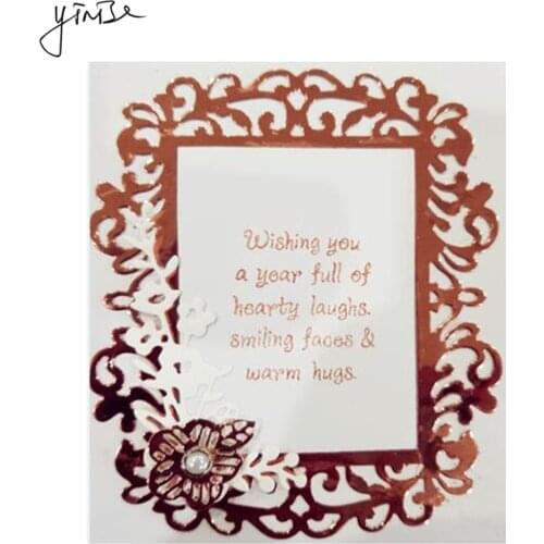 Scrapbook Frame Metal Cutting Dies For Scrapbooking Stencils DIY Album Cards Decoration Embossing Folder Craft Die Cuts Cutter